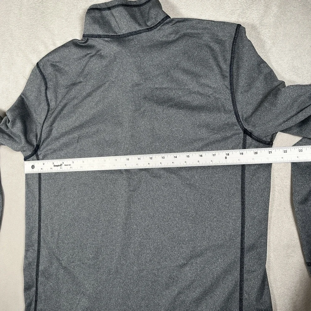 North Face Tech 1/4 Zip Fleece Pullover Jacket Men M Asphalt Gray‎ Thermal NWT